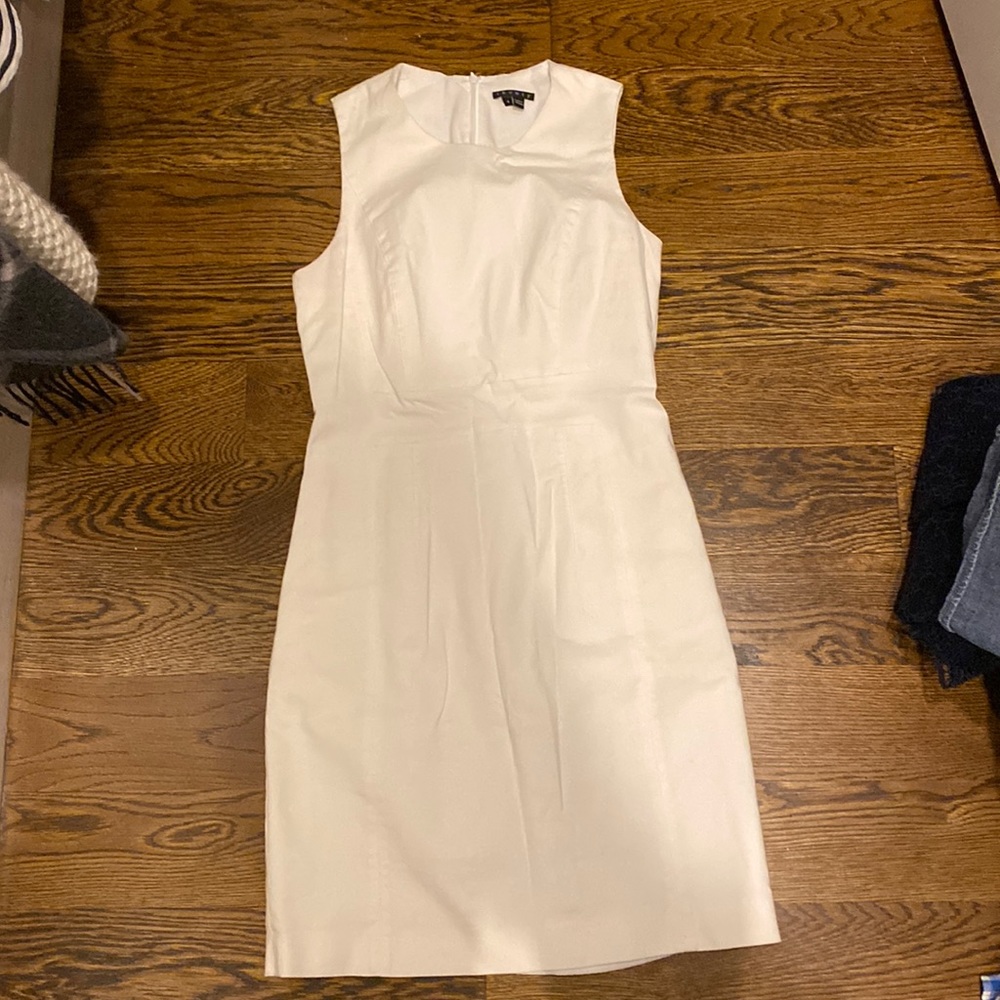 White Theory size 4 shift dress